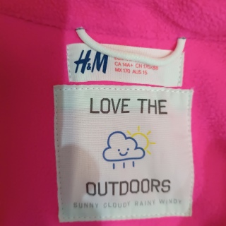 Ветровка для девочки