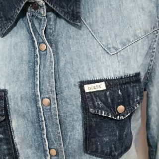 Блузка джинсовая женская