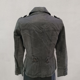 Жакет кожаный женский