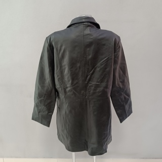 Жакет кожаный женский