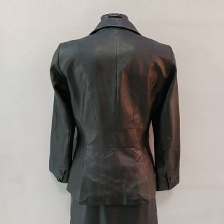 Жакет кожаный женский