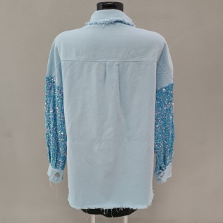 Жакет джинсовый женский